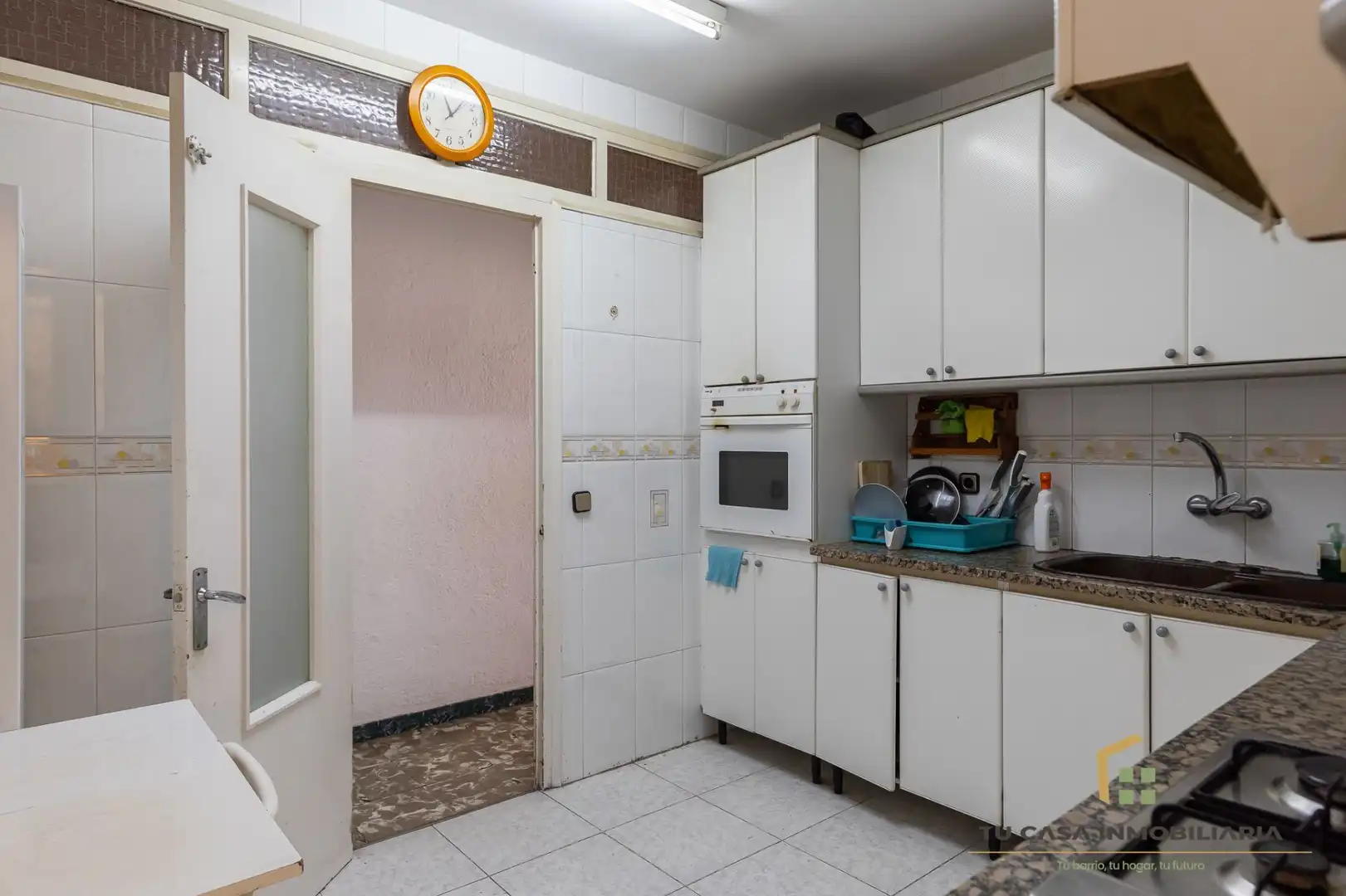 Cocina de Casa o chalet en venta en Badalona con Calefacción y Terraza