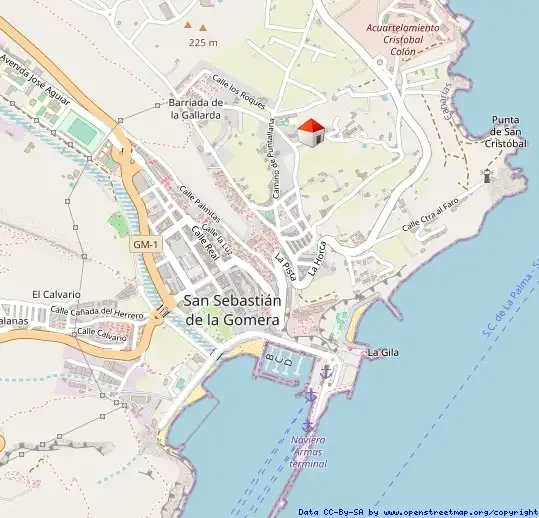 Vista exterior de Casa o xalet en venda en San Sebastián de la Gomera amb Terrassa i Moblat