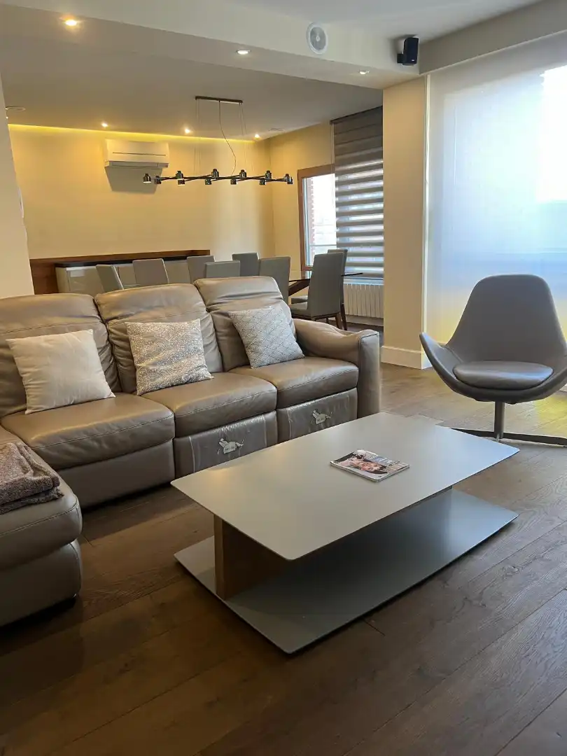 Sala de estar de Piso en venta en Castellón de la Plana / Castelló de la Plana con Aire acondicionado, Calefacción y Amueblado