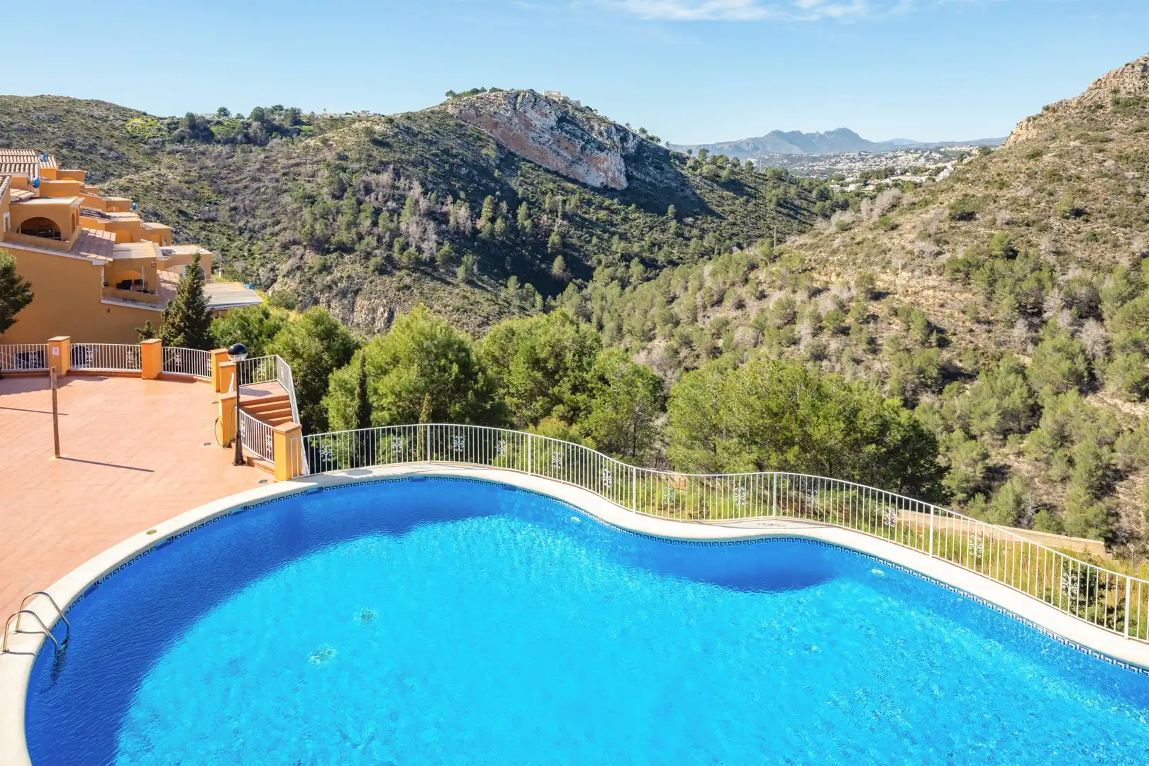 Swimming pool of Apartments for sale in Benitachell / El Poble Nou de Benitatxell  with Air Conditioner, Terrace and Swimming Pool