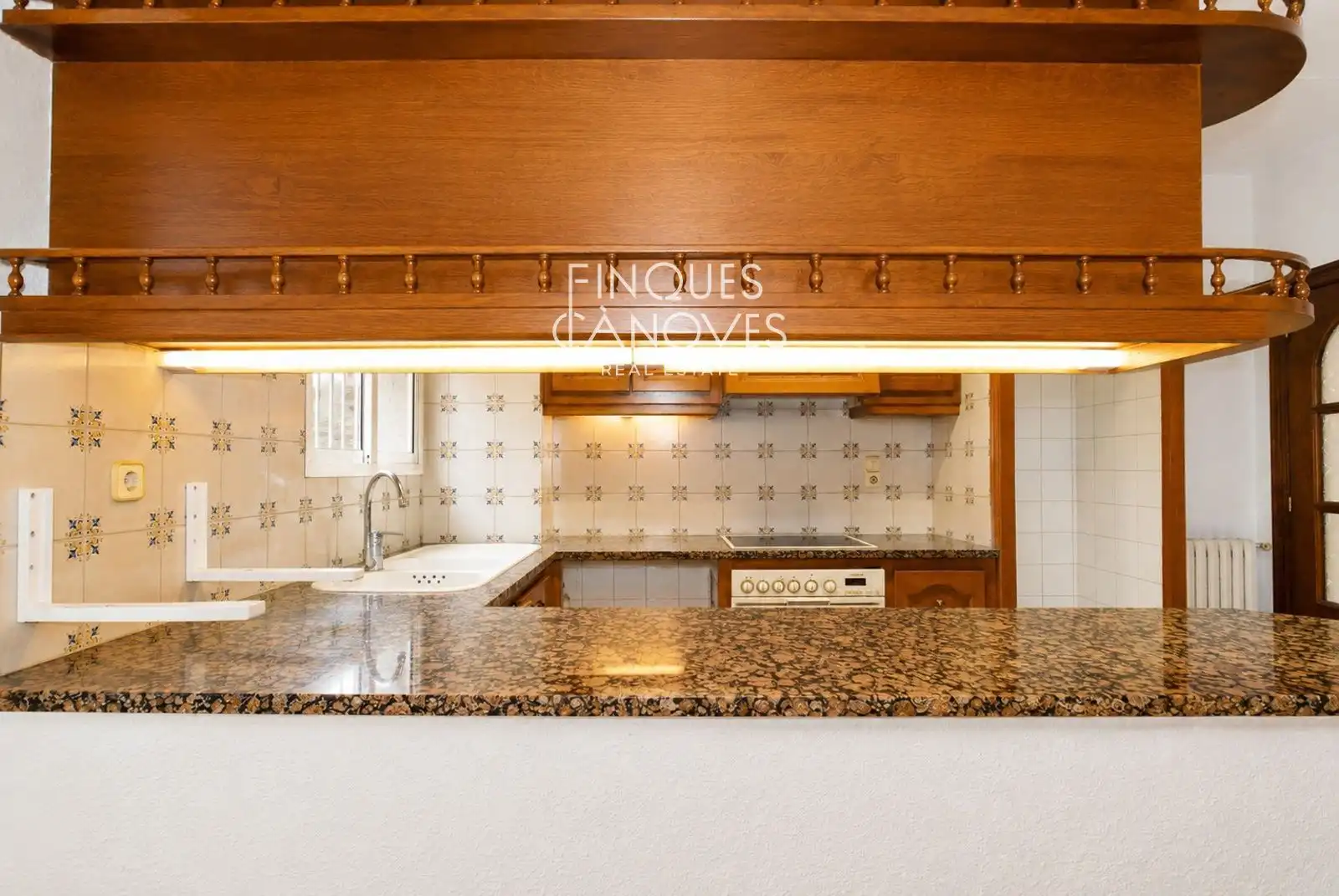 Cocina de Casa o chalet en venta en Santa Coloma de Farners con Aire acondicionado, Calefacción y Trastero
