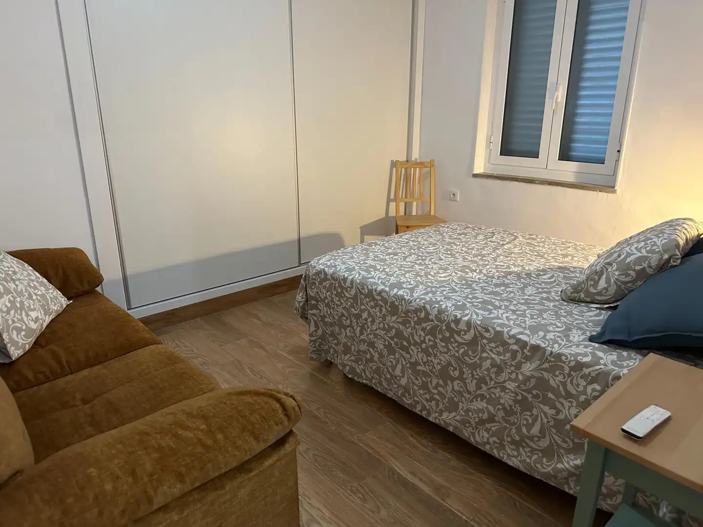 Schlafzimmer von Wohnung zur Miete in Murcia mit Möbliert