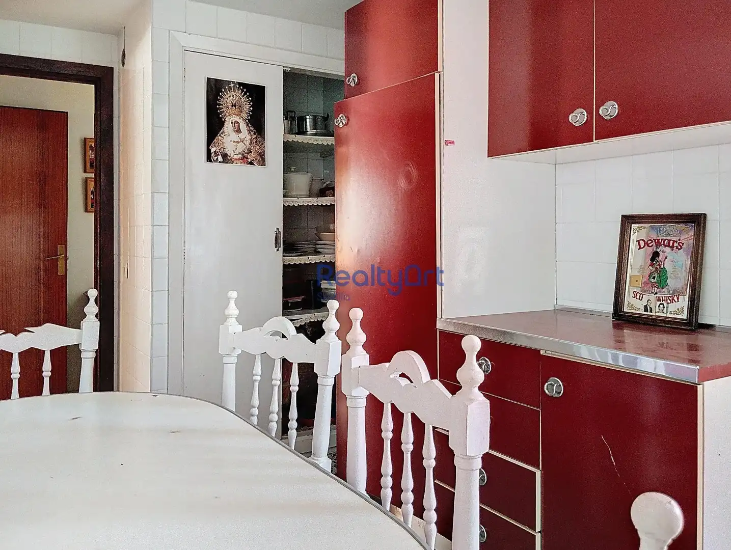 Kitchen of Flat for sale in Sevilla  with Air Conditioner