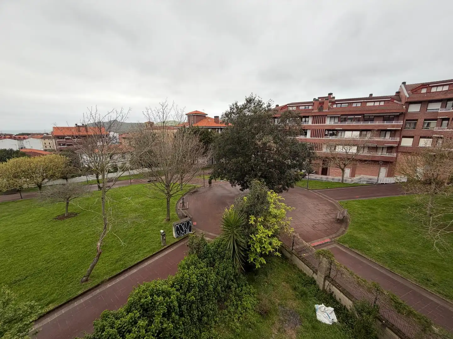Terrassa de Apartament de lloguer en Gorliz amb Calefacció, Moblat i Forn