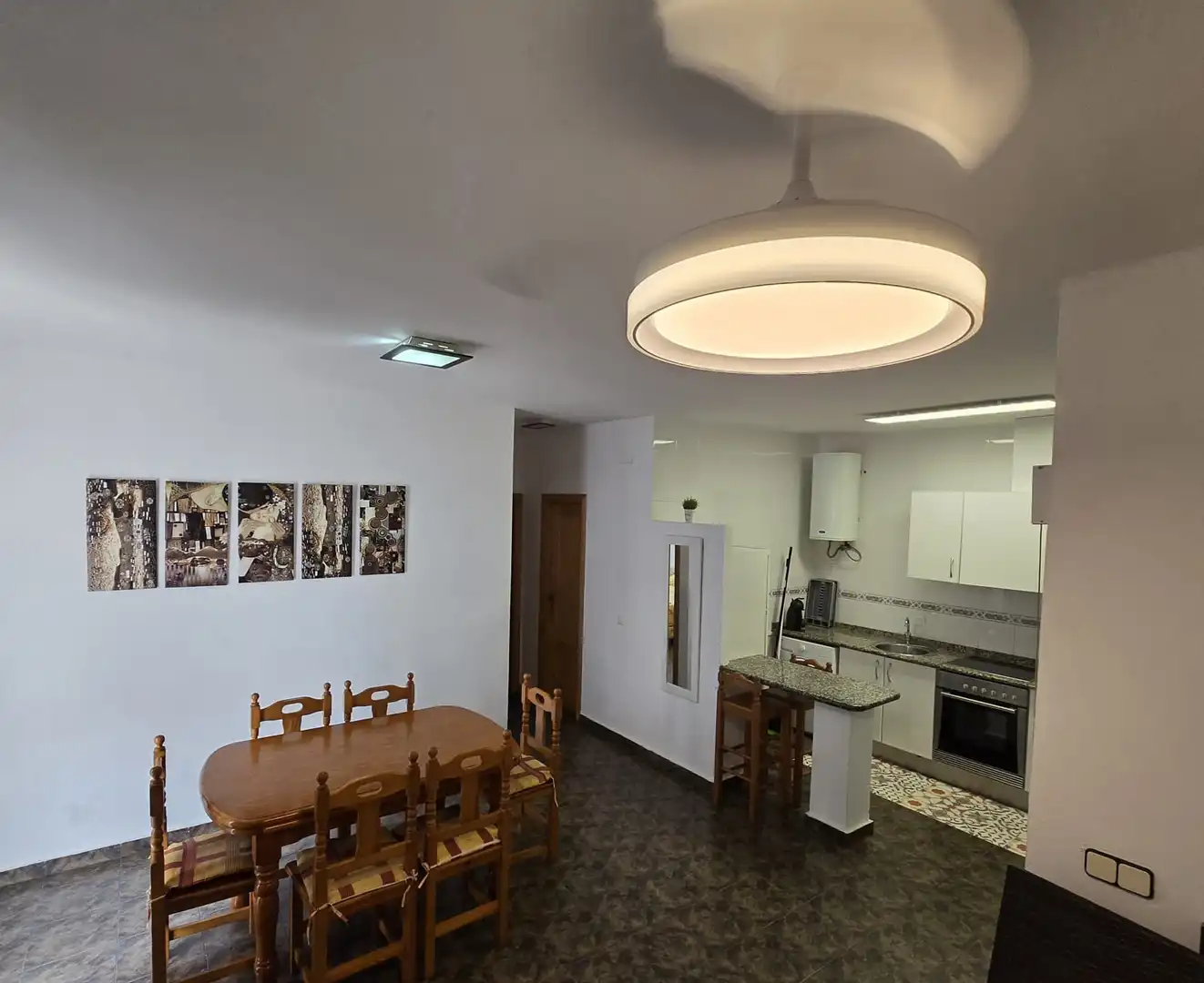 Cuina de Pis en venda en Alcalà de Xivert amb Jardí privat, Terrassa i Moblat