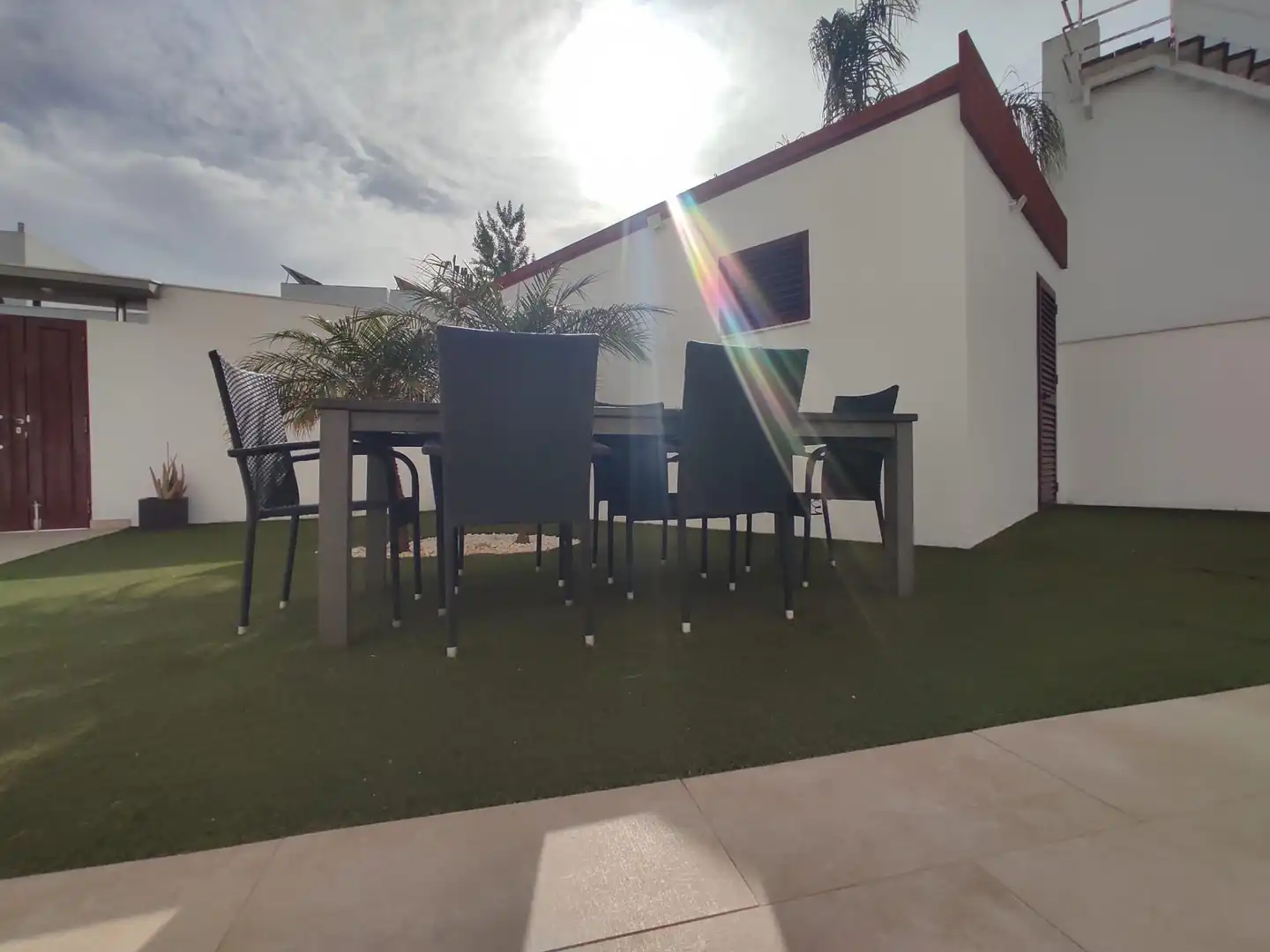 Terraza de Casa o chalet de alquiler en Montequinto con Aire acondicionado, Calefacción y Jardín privado