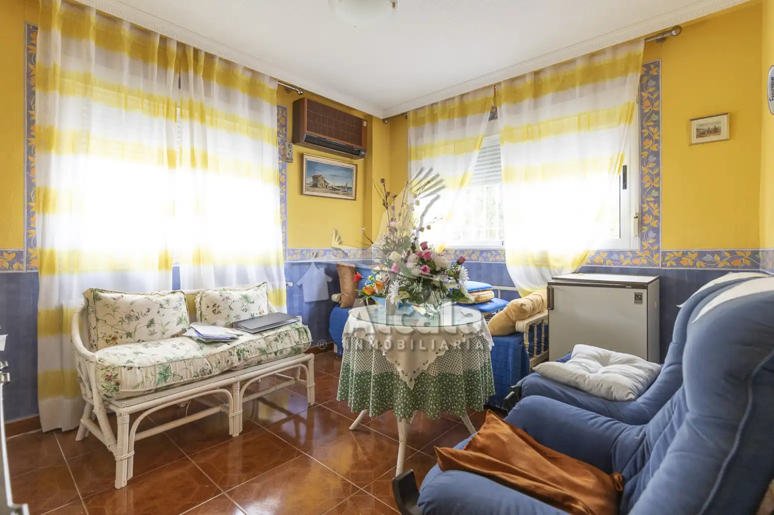 Sala de estar de Casa o chalet en venta en Galápagos con Aire acondicionado, Calefacción y Terraza