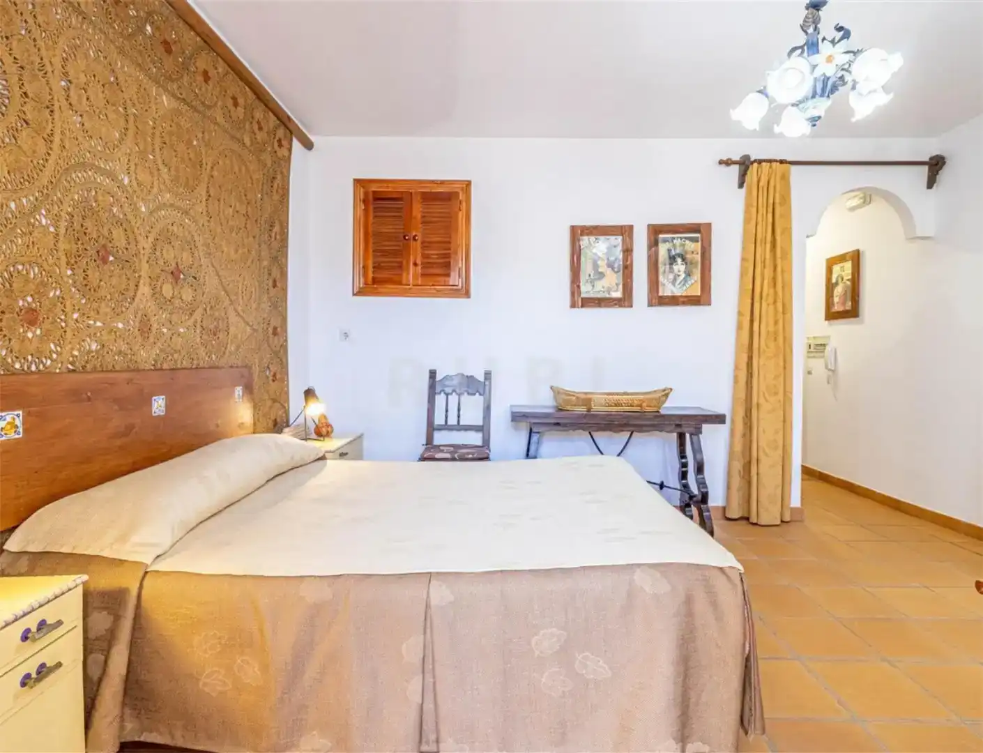 Bedroom of Apartments for sale in Bubión  with Private garden, Swimming Pool and Furnished