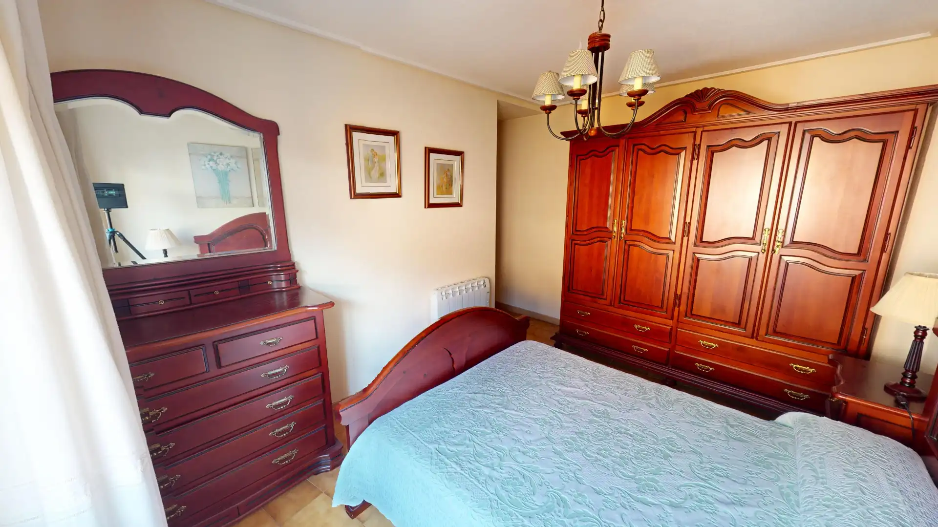 Bedroom of Flat for sale in Torremanzanas / La Torre de les Maçanes  with Balcony