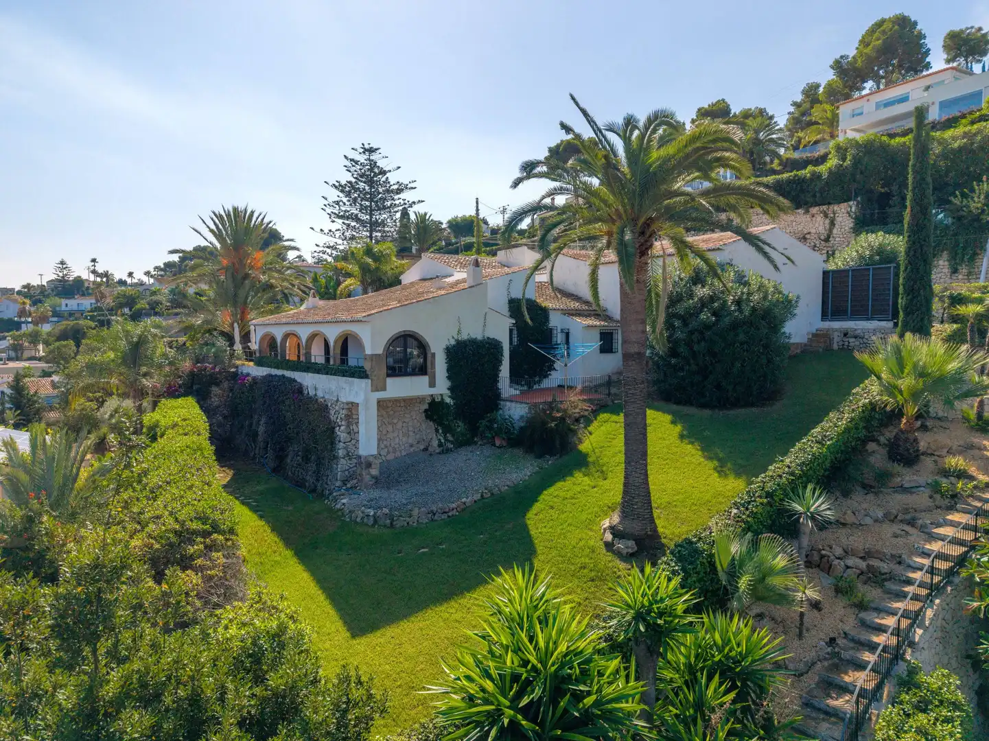 Exterior view of Houses for sale in Jávea / Xàbia  with Private garden, Terrace and Storage room