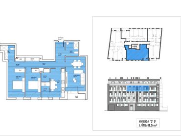 New build Apartment with balcony for sale in Rúa Montirón