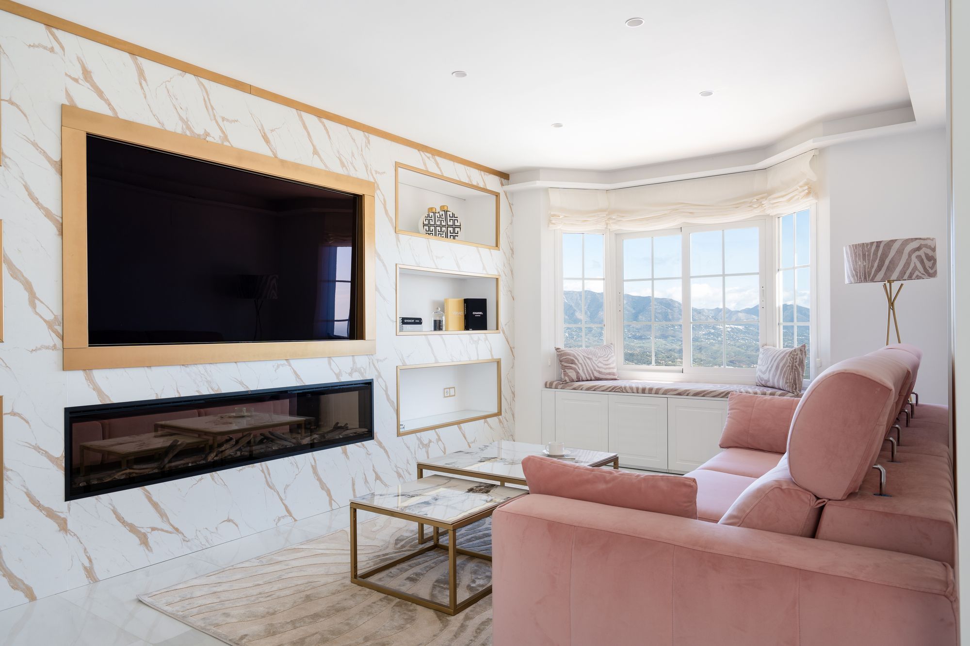 Living room of Single-family semi-detached for sale in Ojén  with Terrace