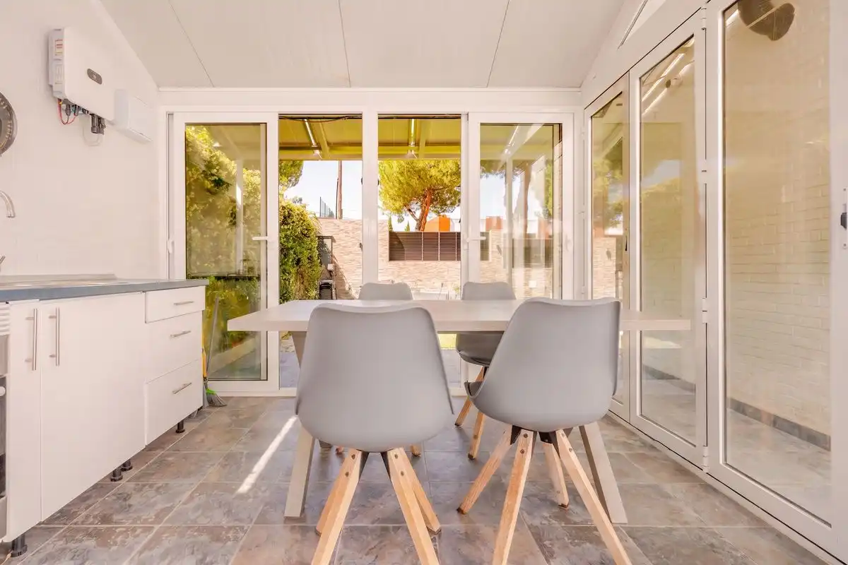 Terraza de Casa o chalet en venta en Boadilla del Monte con Aire acondicionado, Calefacción y Jardín privado