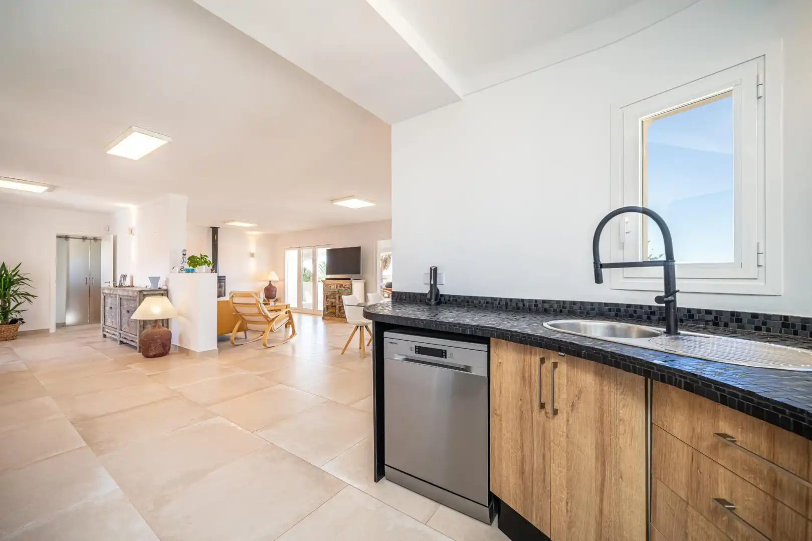 Kitchen of Houses for rent in Llucmajor  with Air Conditioner, Private garden and Terrace