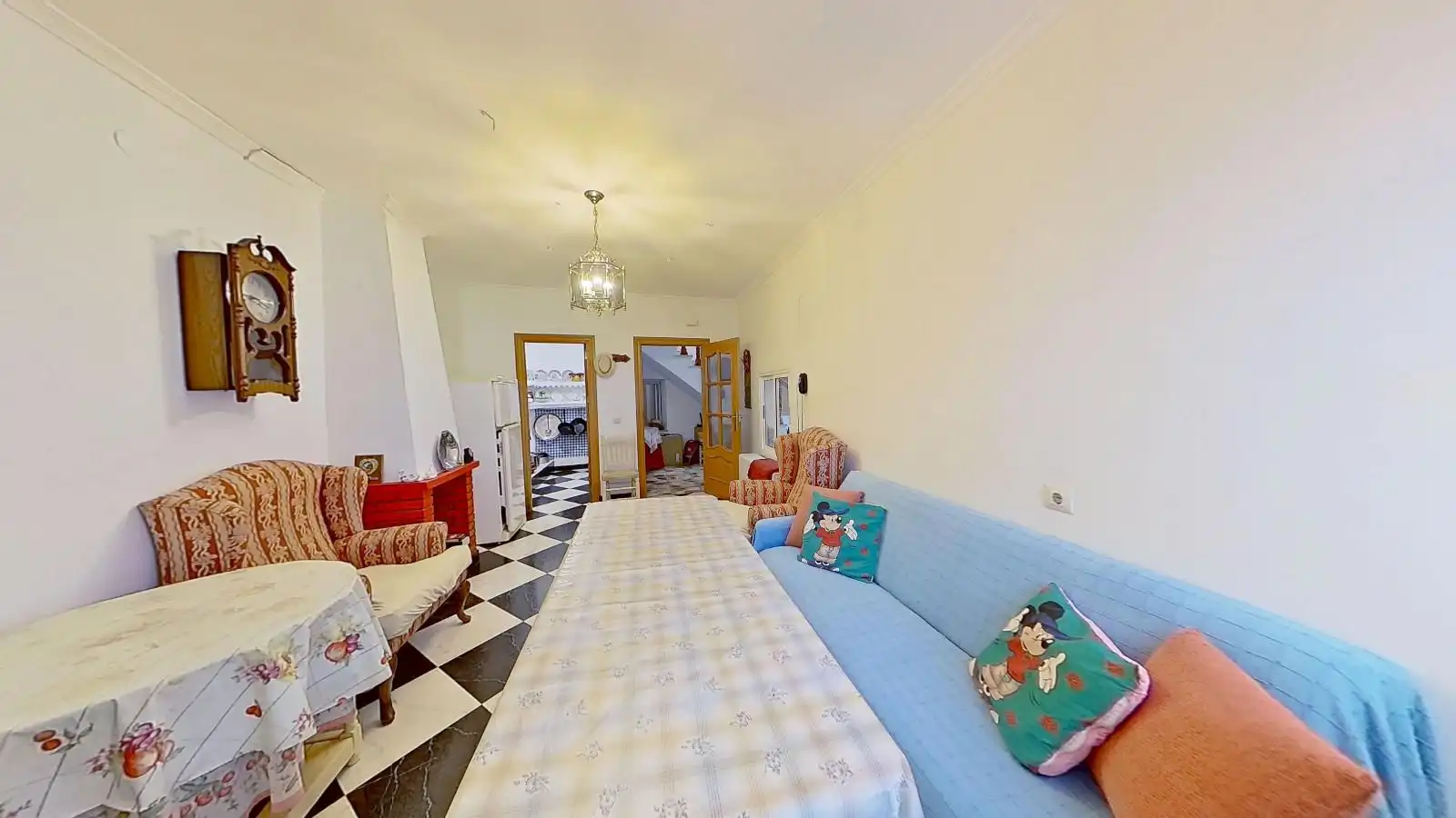 Sala de estar de Casa o chalet en venta en El Provencio   con Calefacción, Jardín privado y Trastero