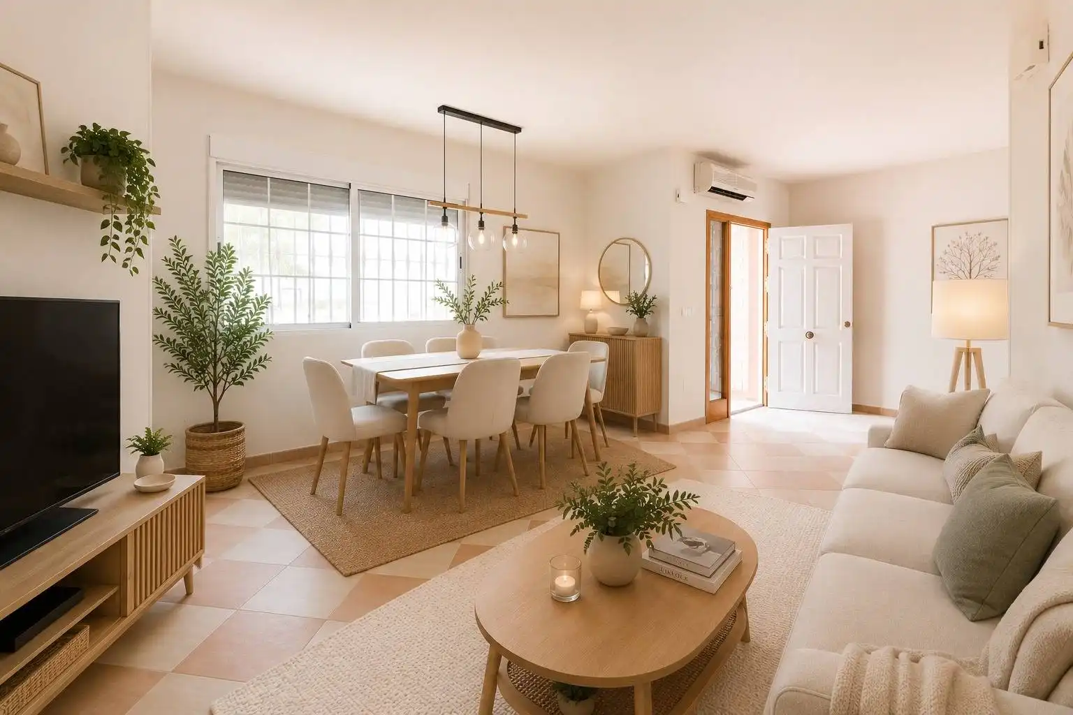 Sala d'estar de Dúplex en venda en Murcia amb Aire condicionat, Terrassa i Balcó