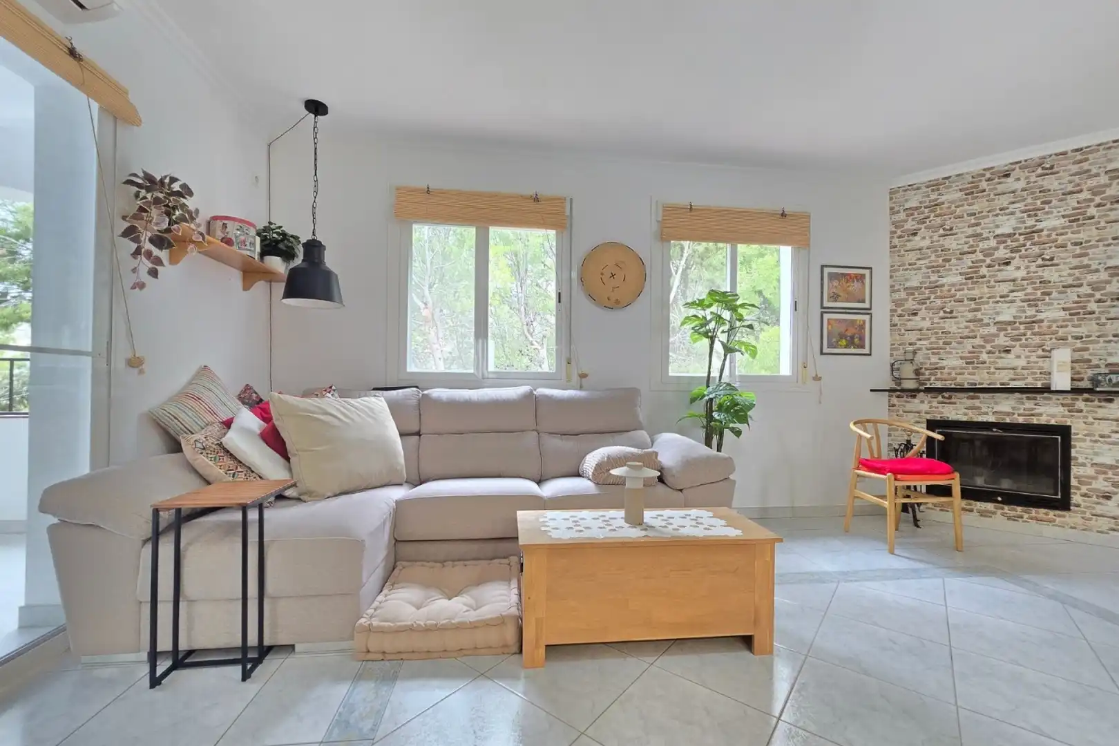 Sala de estar de Casa o chalet en venta en Altea con Aire acondicionado, Calefacción y Terraza