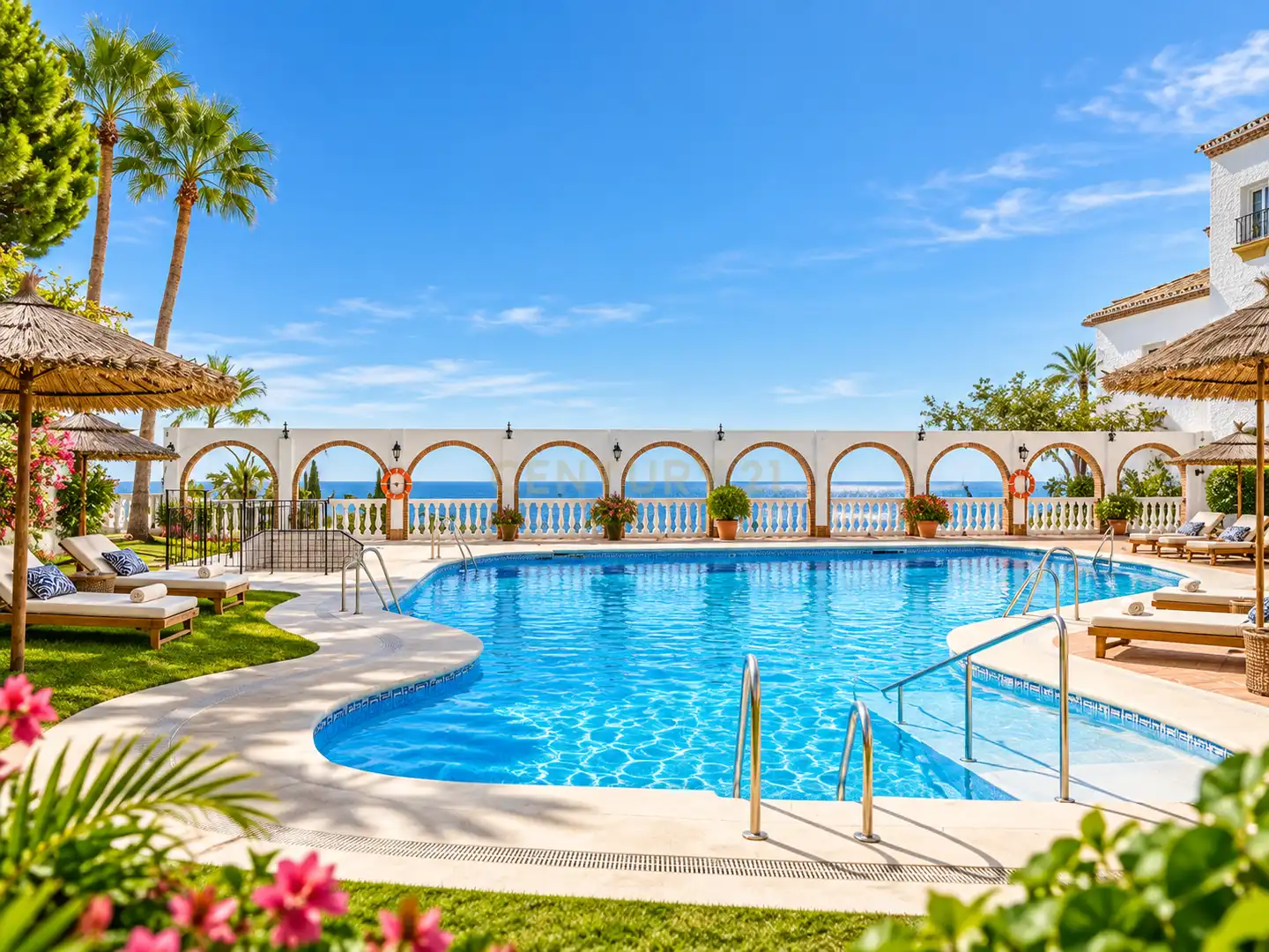 Piscina de Apartament en venda en Benalmádena amb Aire condicionat i Piscina
