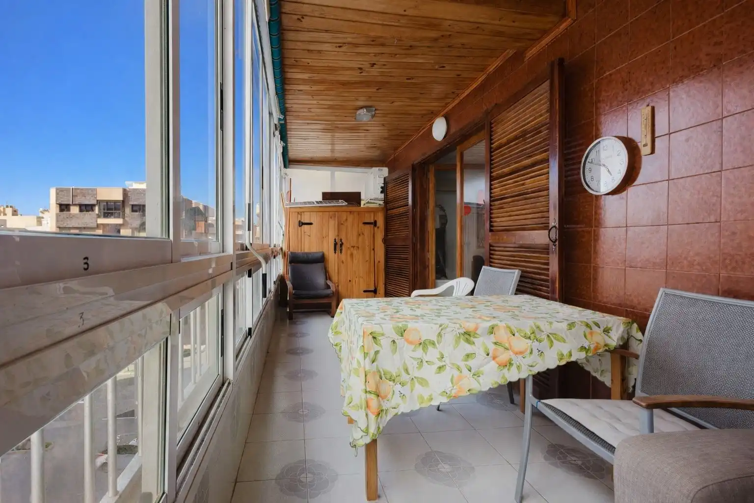 Terraza de Apartamento en venta en Torrevieja con Aire acondicionado, Terraza y Piscina comunitaria