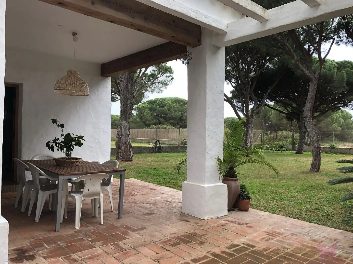 Garden of Houses for sale in Chiclana de la Frontera  with Heating and Alarm