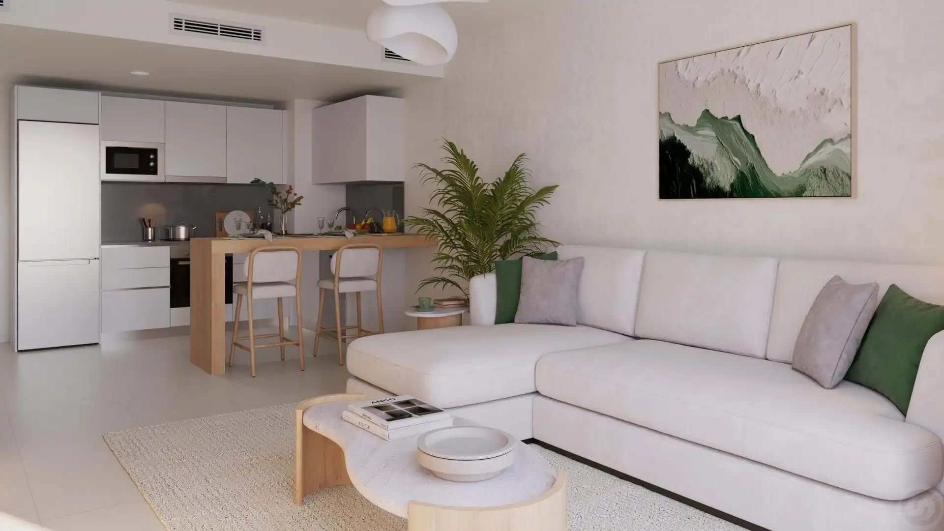 Sala de estar de Casa o chalet en venta en Benalmádena con Aire acondicionado, Calefacción y Terraza