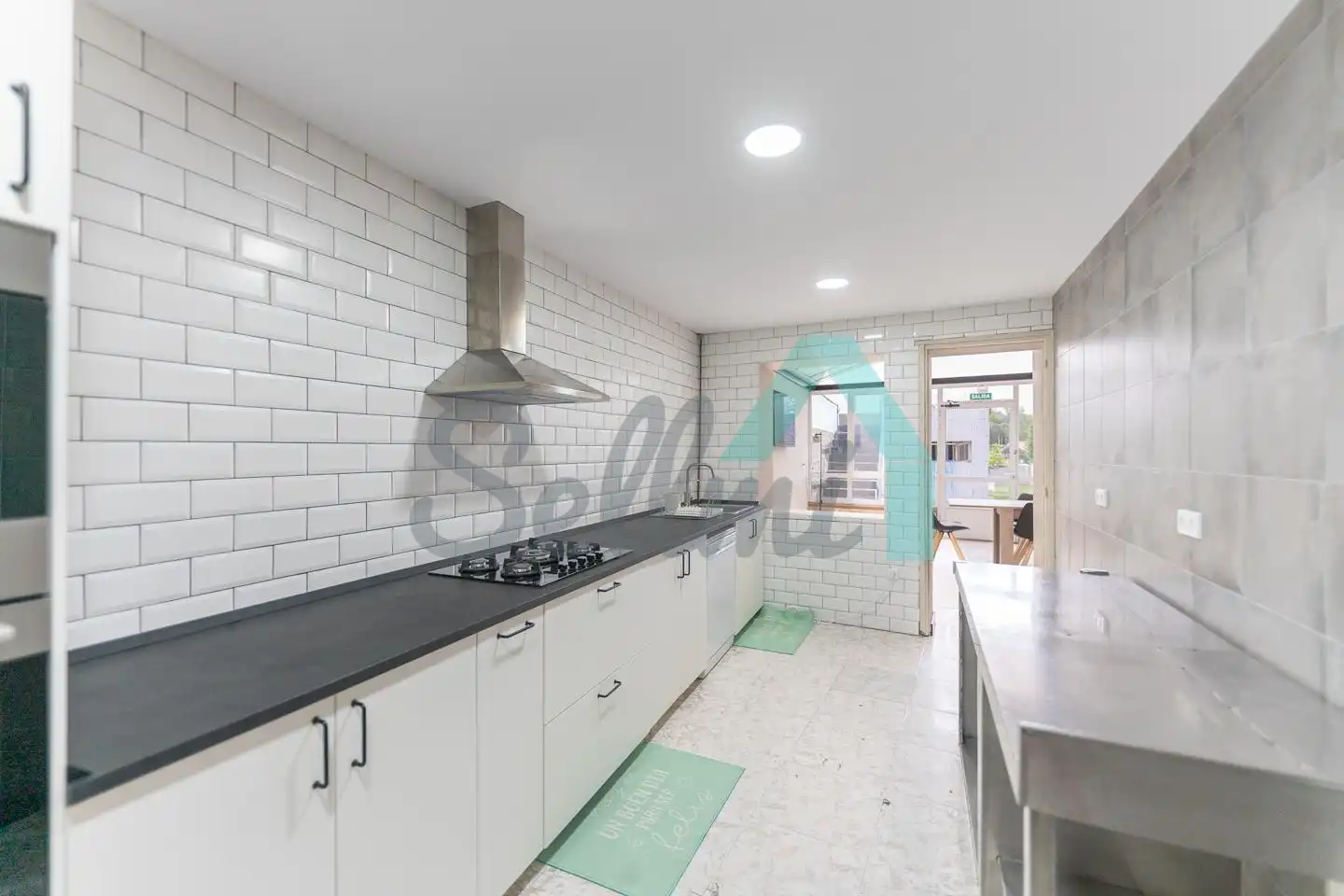 Kitchen of Houses for rent in Gijón   with Heating, Private garden and Terrace