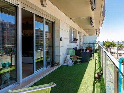 Terrace of Flat for sale in Badalona  with Terrace and Balcony