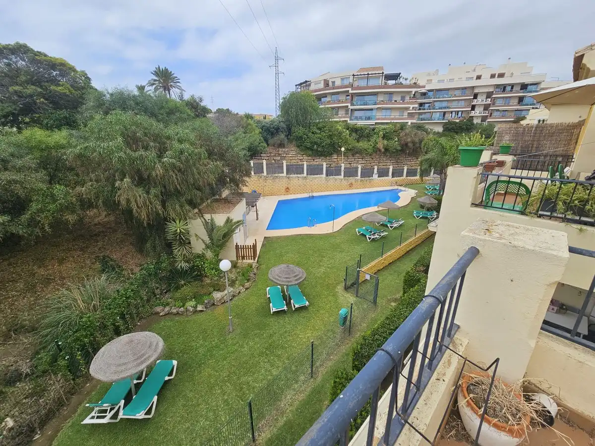 Piscina de Apartamento en venta en Mijas con Aire acondicionado, Calefacción y Terraza