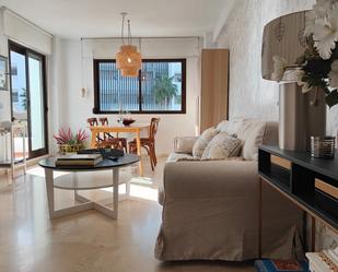 Living room of Flat for sale in Estepona  with Air Conditioner, Heating and Terrace