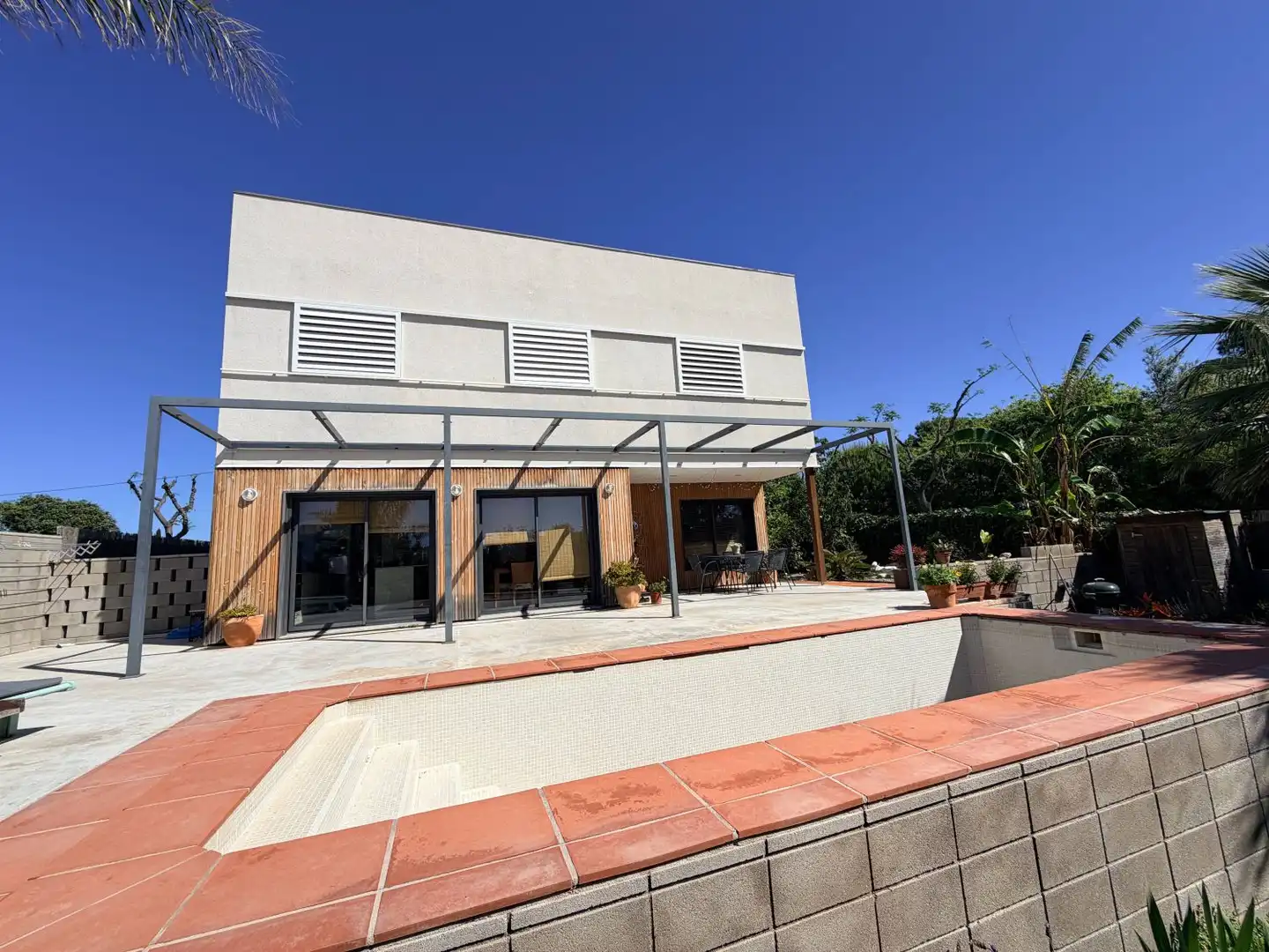 Exterior view of Houses for sale in Vinyols i els Arcs  with Air Conditioner, Heating and Terrace