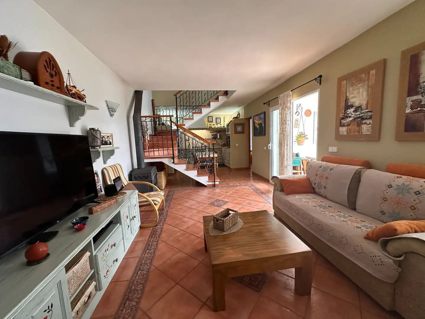 Living room of Houses for sale in Ciutadella de Menorca  with Private garden and Terrace