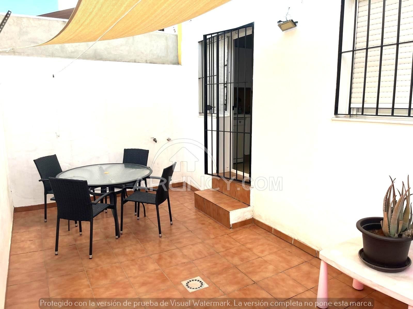 Terrassa de Casa adosada en venda en  Sevilla Capital amb Jardí privat, Terrassa i Balcó