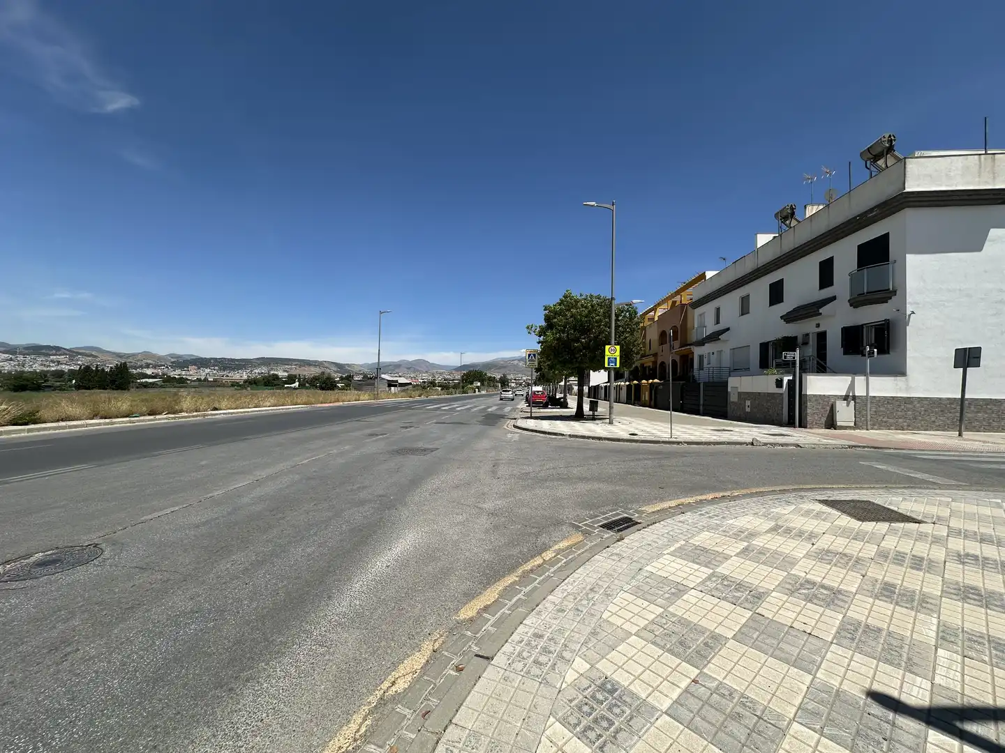 Vista exterior de Terreno en venta en Churriana de la Vega