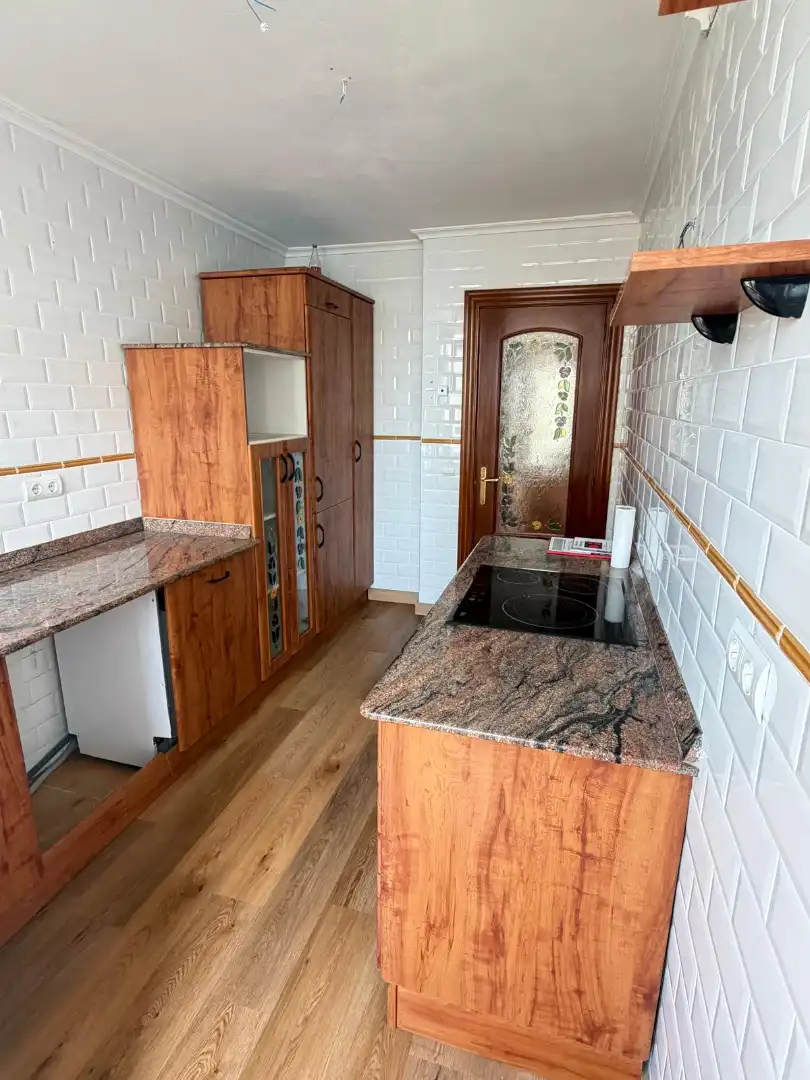 Küche von Wohnung zum Verkauf in Santander mit Heizung, Parkett und Terrasse