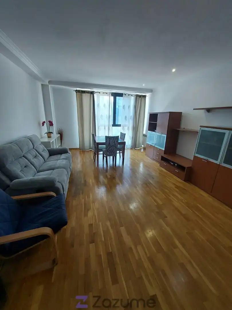 Sala de estar de Piso de alquiler en Pontevedra Capital  con Calefacción, Trastero y Amueblado