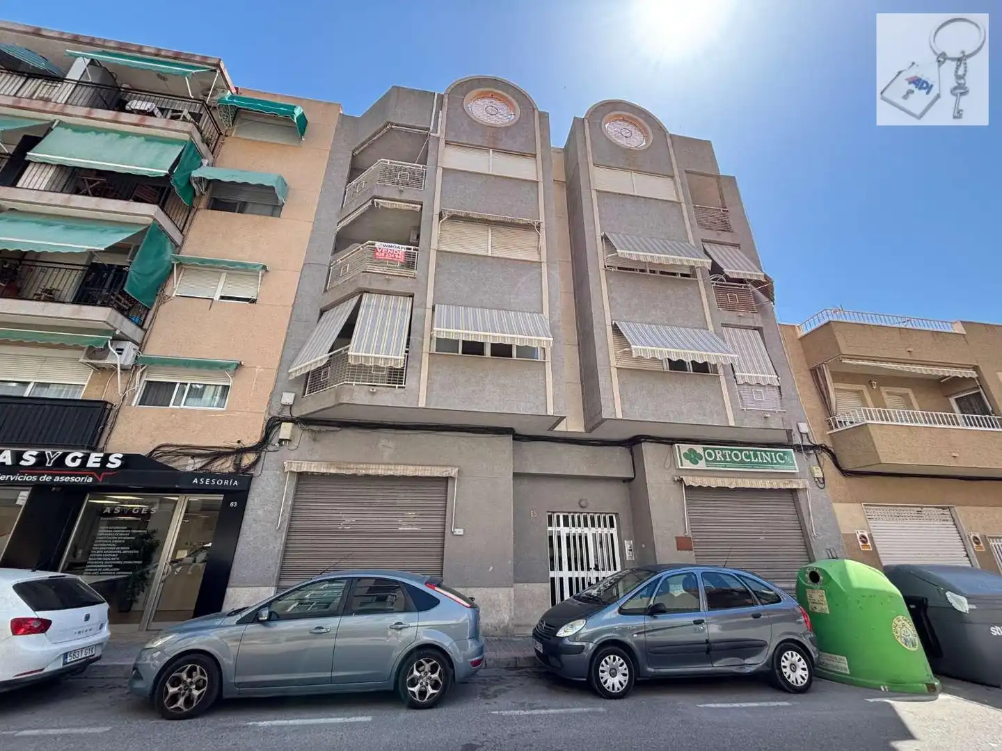 Vista exterior de Apartamento en venta en Mutxamel con Terraza