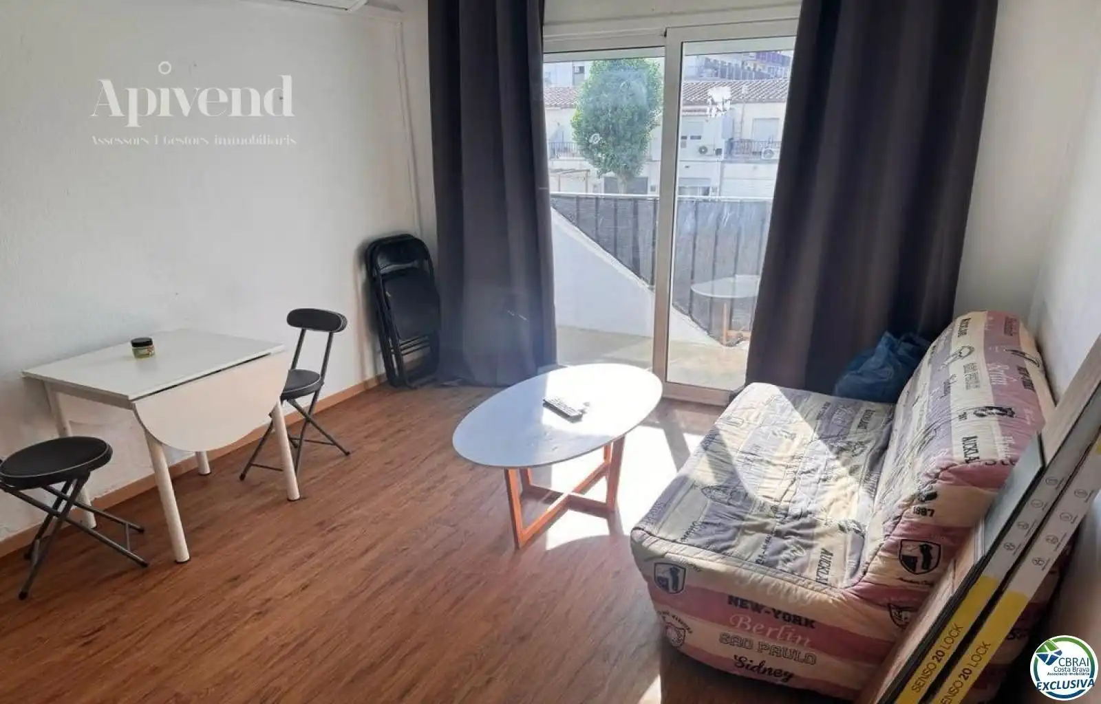 Living room of Study for sale in Empuriabrava  with Air Conditioner, Terrace and Furnished