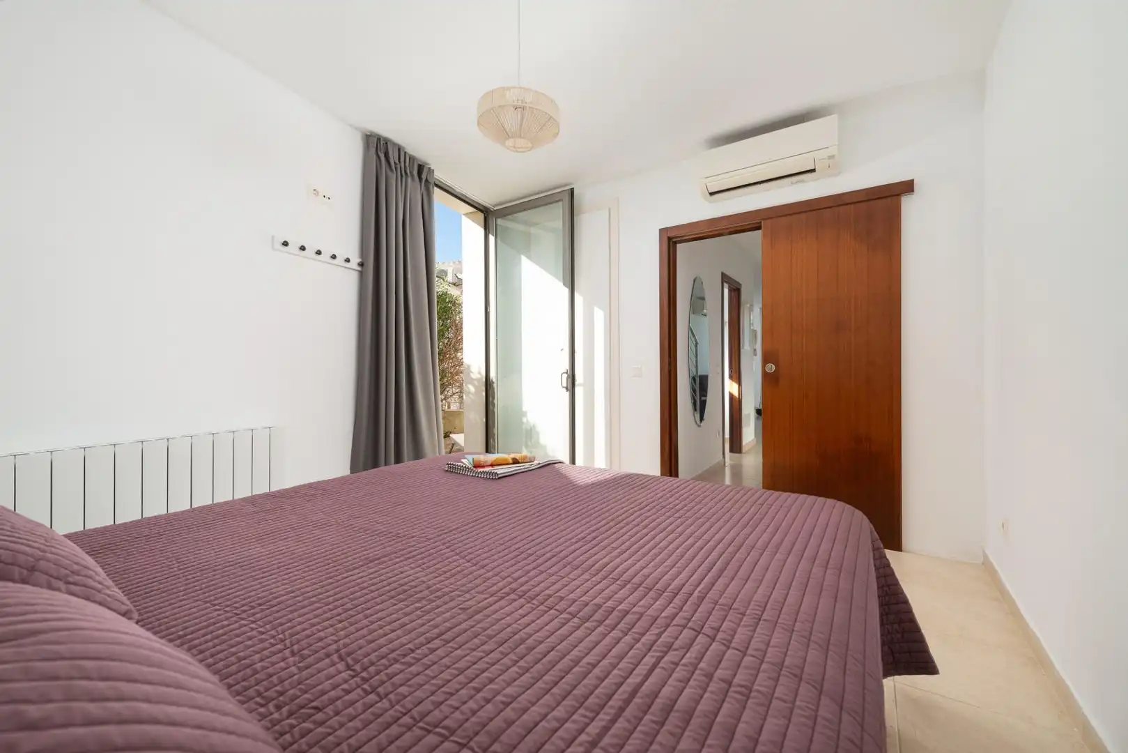 Bedroom of Houses for sale in Alcúdia  with Air Conditioner, Terrace and Furnished