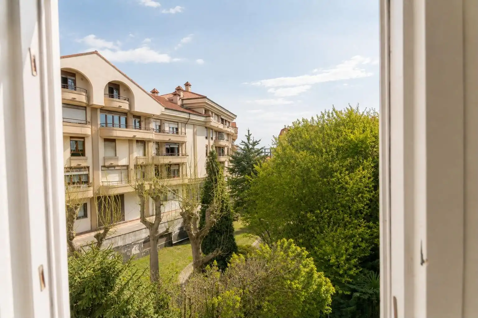 Balcony of Flat for sale in Santander  with Community pool