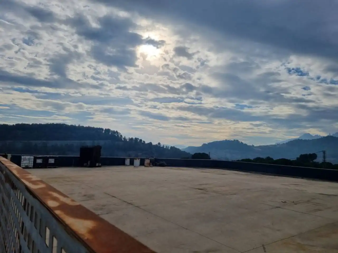 Terraza de Nave industrial en venta en Castellgalí con Alarma