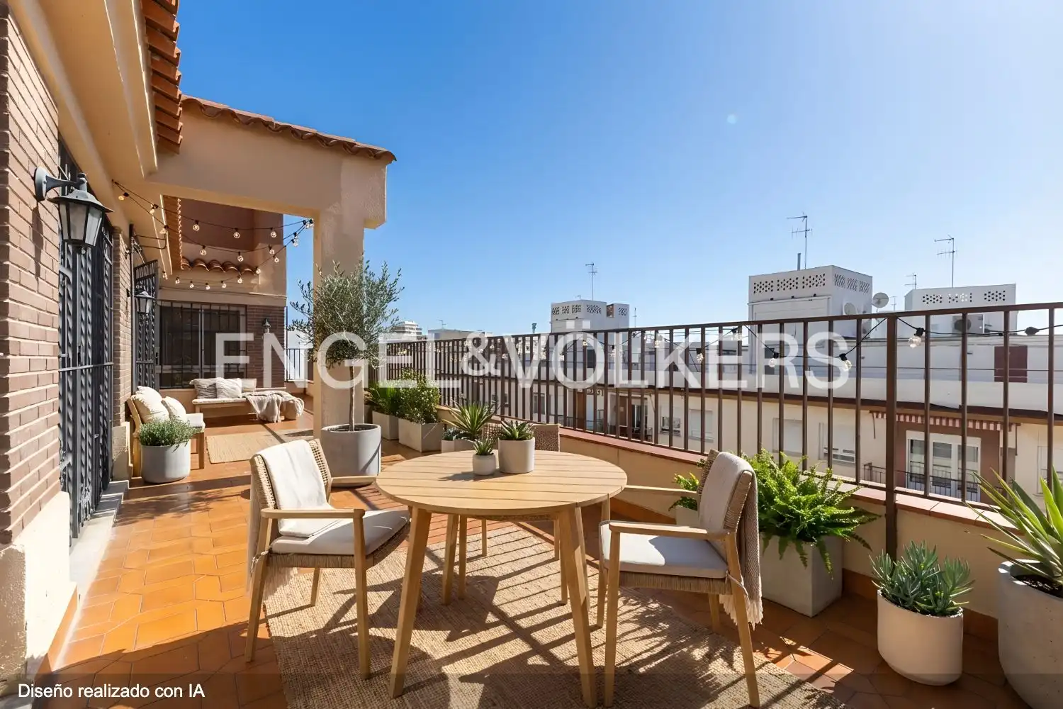 Terrassa de Àtic en venda en Castellón de la Plana / Castelló de la Plana amb Aire condicionat, Calefacció i Terrassa