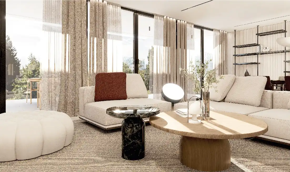 Sala d'estar de Casa o xalet en venda en Llinars del Vallès amb Aire condicionat, Jardí privat i Terrassa