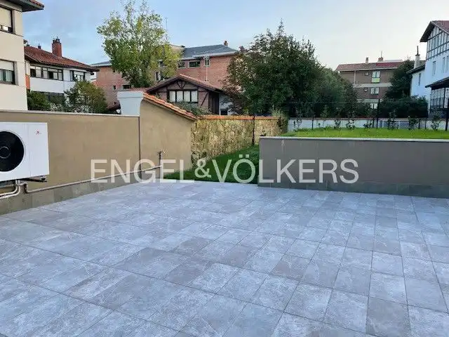 Terraza de Casa o chalet de alquiler en Algorta