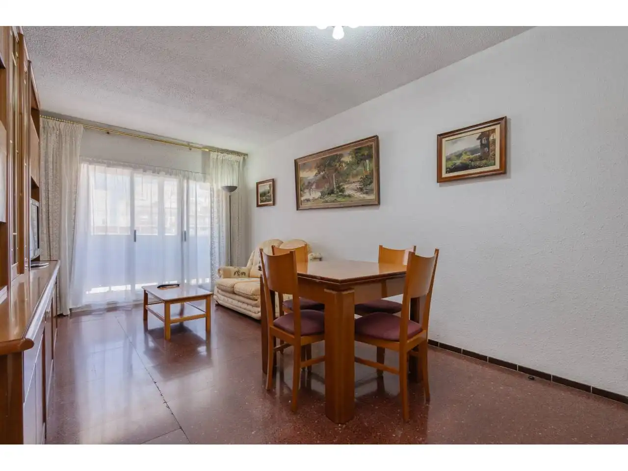 Living room of Attic for sale in Terrassa  with Heating, Parquet flooring and Terrace