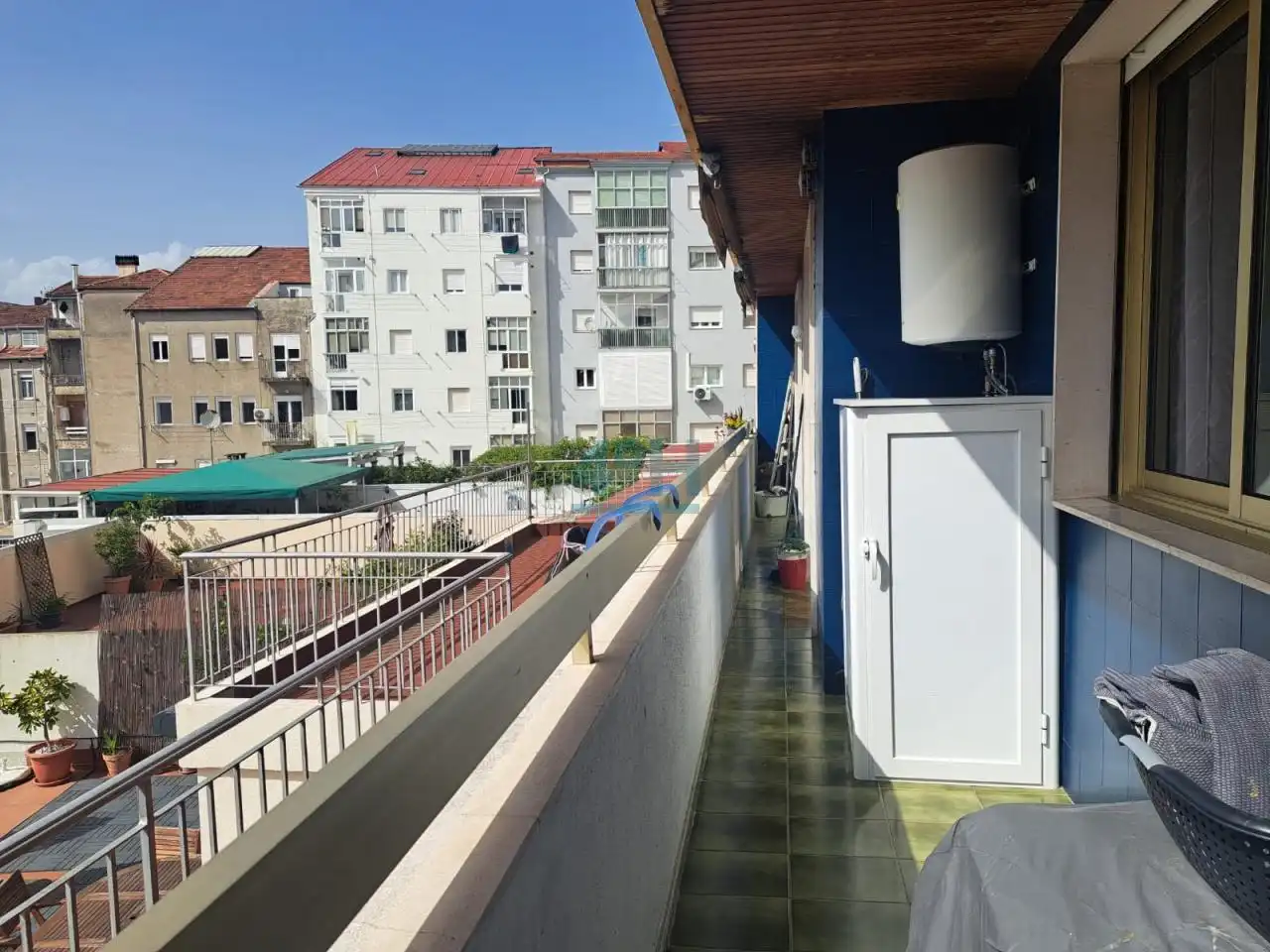 Balcony of Flat for sale in Ourense Capital   with Heating, Parquet flooring and Storage room