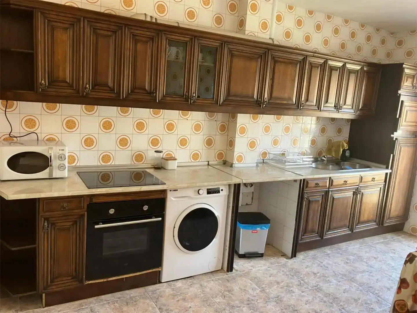 Kitchen of Flat for sale in Galilea  with Furnished and Balcony