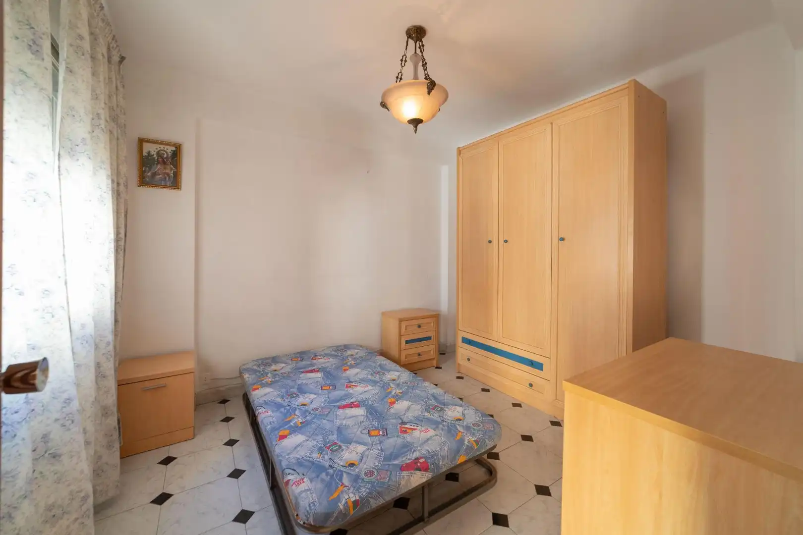 Bedroom of Flat for sale in Málaga  with Furnished