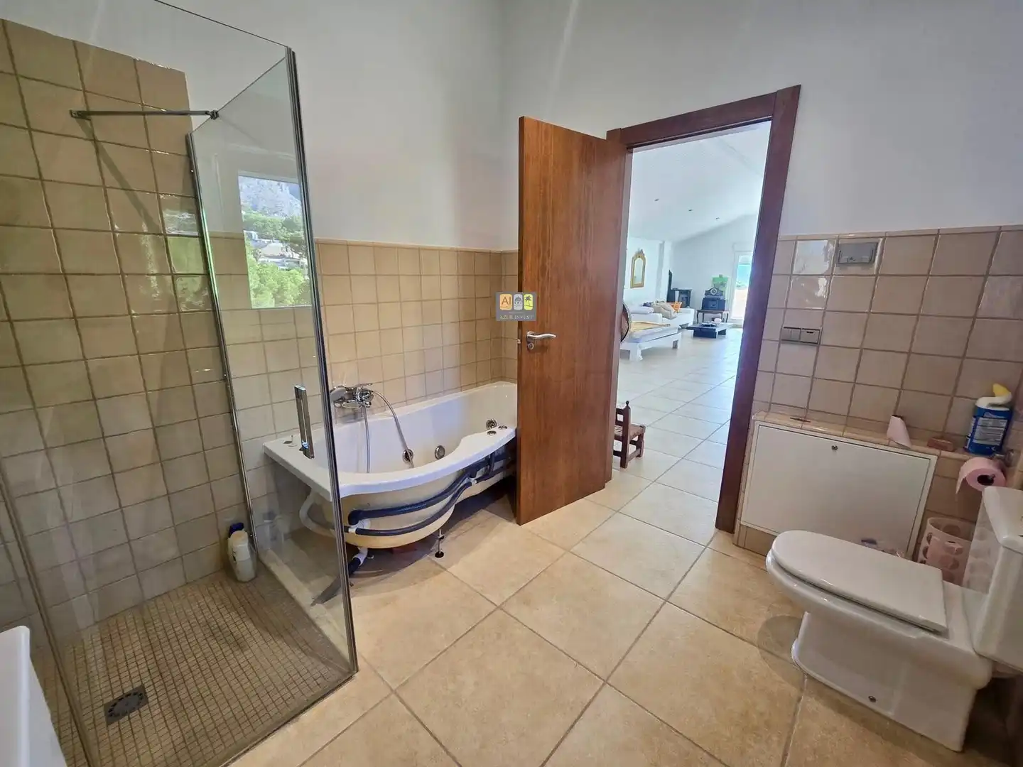 Bathroom of Houses for sale in Altea  with Private garden, Terrace and Swimming Pool