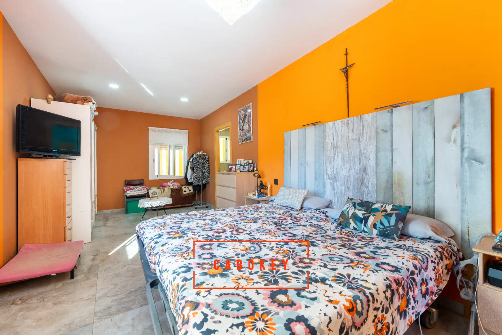 Dormitori de Casa o xalet en venda en Tabernas amb Aire condicionat, Calefacció i Jardí privat