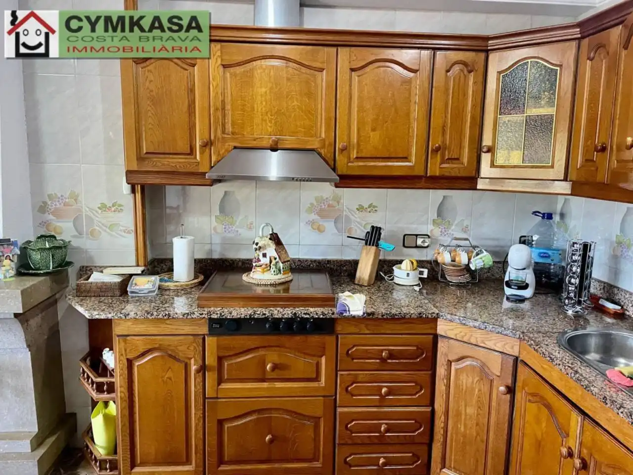 Cuina de Casa o xalet en venda en Lloret de Mar amb Aire condicionat, Calefacció i Jardí privat